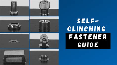 clinch fasteners sheet metal|self clinching nut chart.